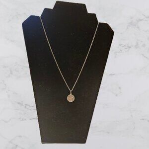 Zodiac Taurus Silver Tinted Necklace - Handmade
